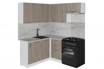 Угловой кухонный гарнитур Фьюджи макси 1600*1700 мм (Герда) в Артёмовском - artyomovskij.mebel-e96.ru