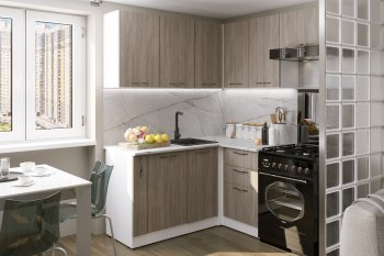 Угловой кухонный гарнитур Фьюджи макси 1600*1700 мм (Герда) в Артёмовском - artyomovskij.mebel-e96.ru