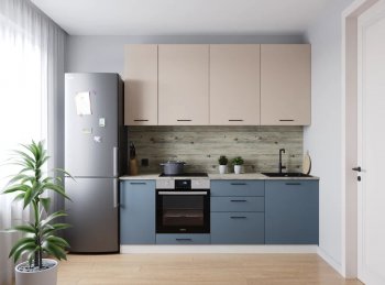 Кухонный гарнитур Фьюжн 2200 мм (Санвут) в Артёмовском - artyomovskij.mebel-e96.ru