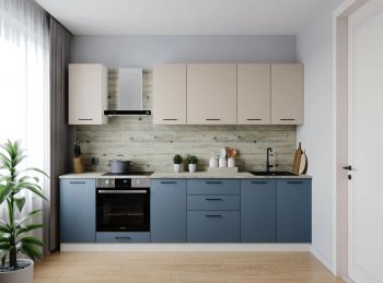 Кухонный гарнитур Фьюжн 2800 (Санвут) в Артёмовском - artyomovskij.mebel-e96.ru