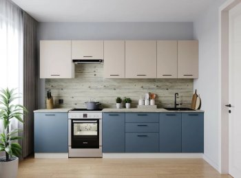 Кухонный гарнитур Фьюжн 3000 мм (Санвут) в Артёмовском - artyomovskij.mebel-e96.ru