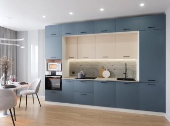 Кухонный гарнитур Фьюжн 3400 мм (Санвут) в Артёмовском - artyomovskij.mebel-e96.ru