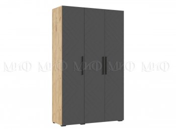 Спальный гарнитур Флэш крафт/графит, модульный (Миф) в Артёмовском - artyomovskij.mebel-e96.ru