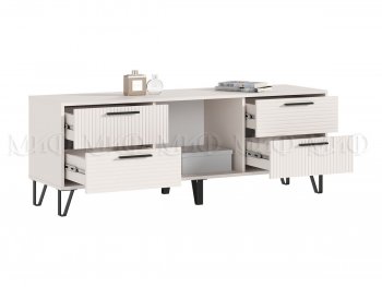 Тумба ТВ Флэш кашемир (Миф) в Артёмовском - artyomovskij.mebel-e96.ru