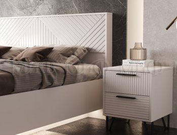 Спальный гарнитур Флэш кашемир, модульный (Миф) в Артёмовском - artyomovskij.mebel-e96.ru