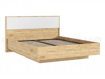 Кровать парящая с ПМ Флэш белый/дуб крафт (Миф) в Артёмовском - artyomovskij.mebel-e96.ru