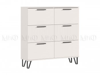 Обувница Флэш кашемир (Миф) в Артёмовском - artyomovskij.mebel-e96.ru