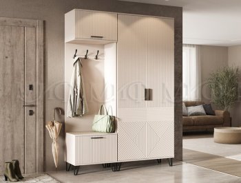 Прихожая Флэш модульная, кашемир (Миф) в Артёмовском - artyomovskij.mebel-e96.ru