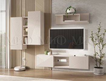 Стенка Флэш кашемир (Миф) в Артёмовском - artyomovskij.mebel-e96.ru