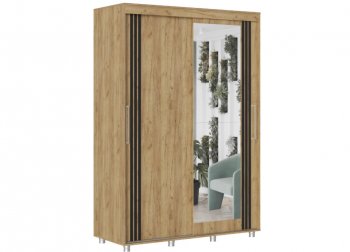 Шкаф-купе 1500 мм Форест крафт золотой(Стиль) в Артёмовском - artyomovskij.mebel-e96.ru