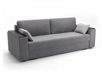 Диван-кровать Форвард (велюр Ультра грей (серый)) (Софт) в Артёмовском - artyomovskij.mebel-e96.ru