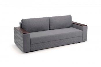 Диван-кровать Форвард (велюр Вивальди 07 (серый)) (Софт) в Артёмовском - artyomovskij.mebel-e96.ru