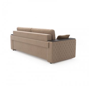 Диван-кровать Форвард (велюр Вивальди 22 (св.коричневый)) (Софт) в Артёмовском - artyomovskij.mebel-e96.ru