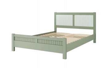 Кровать из массива Фрида Зеленый самшит (БМ) в Артёмовском - artyomovskij.mebel-e96.ru