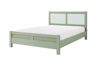 Кровать из массива Фрида Зеленый самшит (БМ) в Артёмовском - artyomovskij.mebel-e96.ru