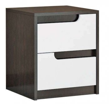 Тумба прикроватная Гавана белый (Текс) в Артёмовском - artyomovskij.mebel-e96.ru | фото