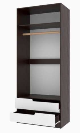 Шкаф 800 мм 2-х створчатый Гавана (Текс) в Артёмовском - artyomovskij.mebel-e96.ru