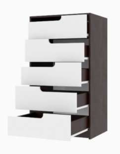 Комод Гавана белый (Текс) в Артёмовском - artyomovskij.mebel-e96.ru