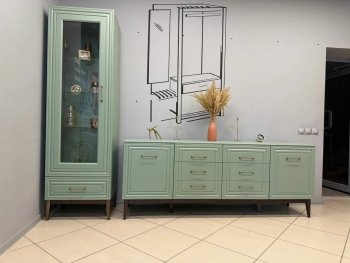 Витрина Гориция ШР-1 Самшит (БМ) в Артёмовском - artyomovskij.mebel-e96.ru