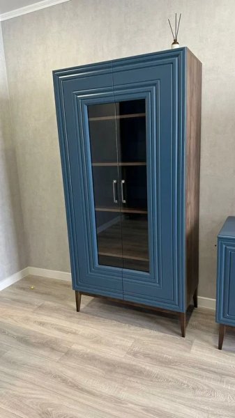 Стенка Гориция Зеленый сапфировый (БМ) в Артёмовском - artyomovskij.mebel-e96.ru