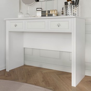 Стол туалетный Грация белый (БМ) в Артёмовском - artyomovskij.mebel-e96.ru