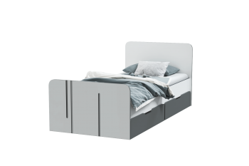 Набор детской мебели Грей модульный (МЛК) в Артёмовском - artyomovskij.mebel-e96.ru