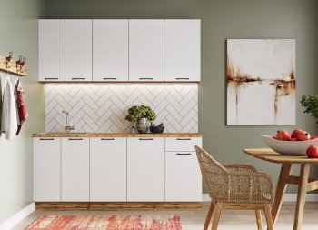 КУхонный гарнитур Хелмер 1800 мм (Сурская) в Артёмовском - artyomovskij.mebel-e96.ru