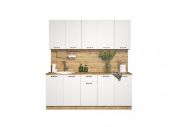 КУхонный гарнитур Хелмер 2000 мм (Сурская) в Артёмовском - artyomovskij.mebel-e96.ru