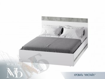 Кровать с подъемным механизмом Инстайл (БТС) в Артёмовском - artyomovskij.mebel-e96.ru