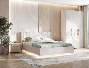 Кровать парящая Ирис кашемир (Миф) в Артёмовском - artyomovskij.mebel-e96.ru