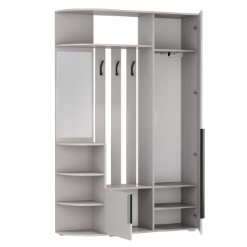 Прихожая Кармен-7 new кашемир (Олмеко) в Артёмовском - artyomovskij.mebel-e96.ru