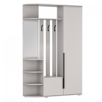 Прихожая Кармен-7 new кашемир (Олмеко) в Артёмовском - artyomovskij.mebel-e96.ru