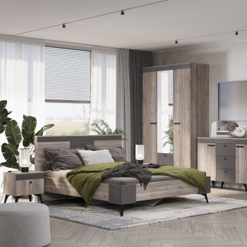 Кровать 1600 мм Кассандра КР-19 (БТС) в Артёмовском - artyomovskij.mebel-e96.ru