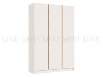 Шкаф 1500 мм 3-х створчатый Келвин кашемир (Миф) в Артёмовском - artyomovskij.mebel-e96.ru