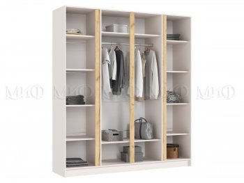 Шкаф 2000 мм 4-х ств. Келвин кашемир (Миф) в Артёмовском - artyomovskij.mebel-e96.ru