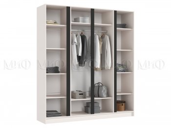 Шкаф 2000 мм 4-х ств. Келвин кашемир (Миф) в Артёмовском - artyomovskij.mebel-e96.ru