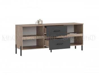 Тумба ТВ Ким графит софт (Миф) в Артёмовском - artyomovskij.mebel-e96.ru