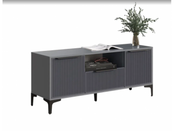 Тумба ТВ на 1350 Кимберли графит (Handis) в Артёмовском - artyomovskij.mebel-e96.ru