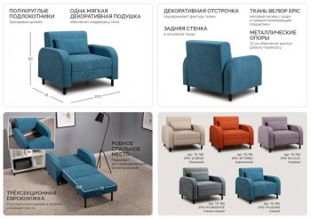 Кресло-кровать Киото (НиК) в Артёмовском - artyomovskij.mebel-e96.ru