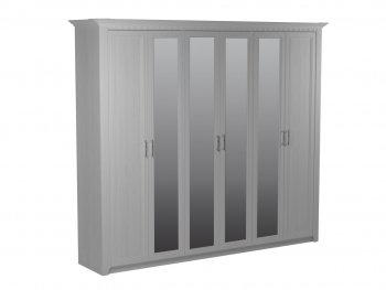 Шкаф 2700 мм 6-дверный Клер (СБК) в Артёмовском - artyomovskij.mebel-e96.ru