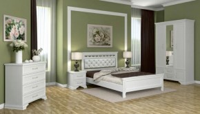 Комод 4 ящ  ГРАЦИЯ (лак) Белый / Белый (БМ) в Артёмовском - artyomovskij.mebel-e96.ru