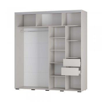 Шкаф-купе Крафт-6 кашемир 2000 мм (БТС) в Артёмовском - artyomovskij.mebel-e96.ru