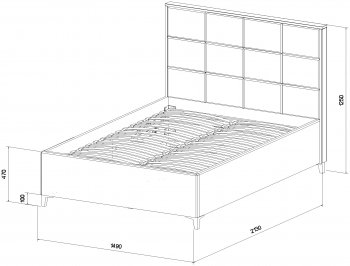 Кровать с подъемным механизмом Мега беж (Лин) в Артёмовском - artyomovskij.mebel-e96.ru