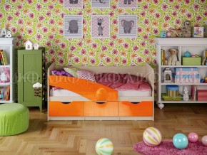 Кровать Бабочки (Оранжевый металлик) 1800 в Артёмовском - artyomovskij.mebel-e96.ru