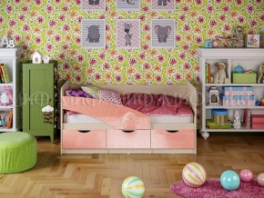Кровать Бабочки (Розовый металлик) 1600 в Артёмовском - artyomovskij.mebel-e96.ru