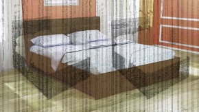 Кровать интерьерная Лита с латами 1400*2000 в Артёмовском - artyomovskij.mebel-e96.ru