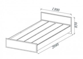 Кровать Классика 1200 в Артёмовском - artyomovskij.mebel-e96.ru