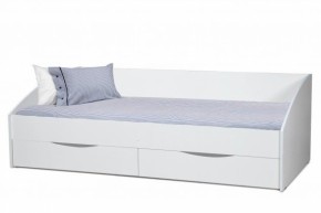 Кровать одинарная Фея - 3 симметричная New белая (Олм) в Артёмовском - artyomovskij.mebel-e96.ru | фото