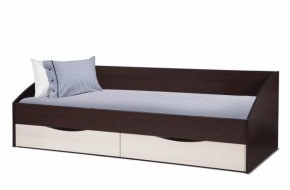 Кровать одинарная Фея - 3 симметричная New венге (Олм) в Артёмовском - artyomovskij.mebel-e96.ru | фото
