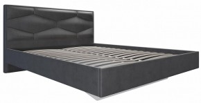 Кровать Джолин 245.10.01 (№3) Велюр (графит) в Артёмовском - artyomovskij.mebel-e96.ru | фото